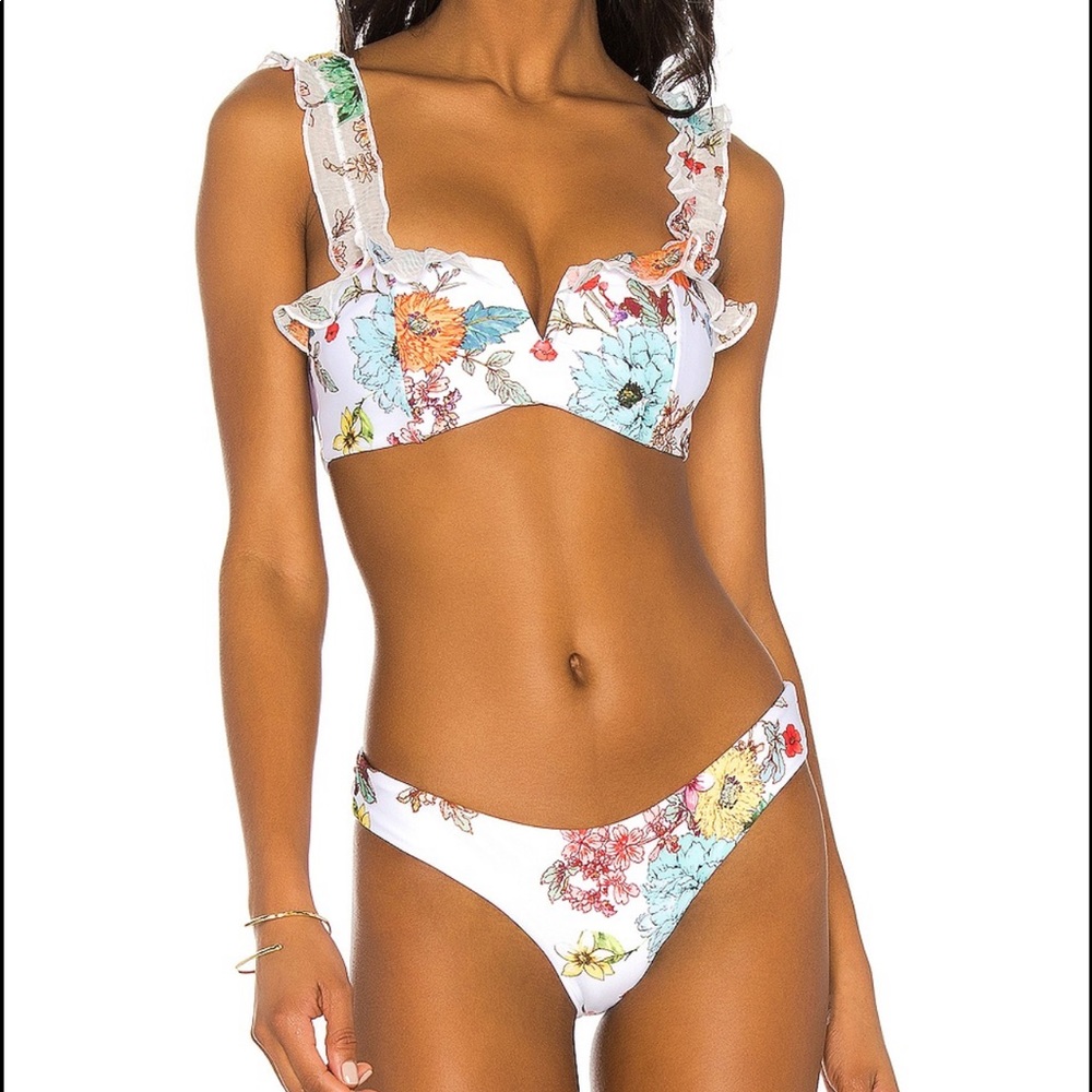 floral bikini